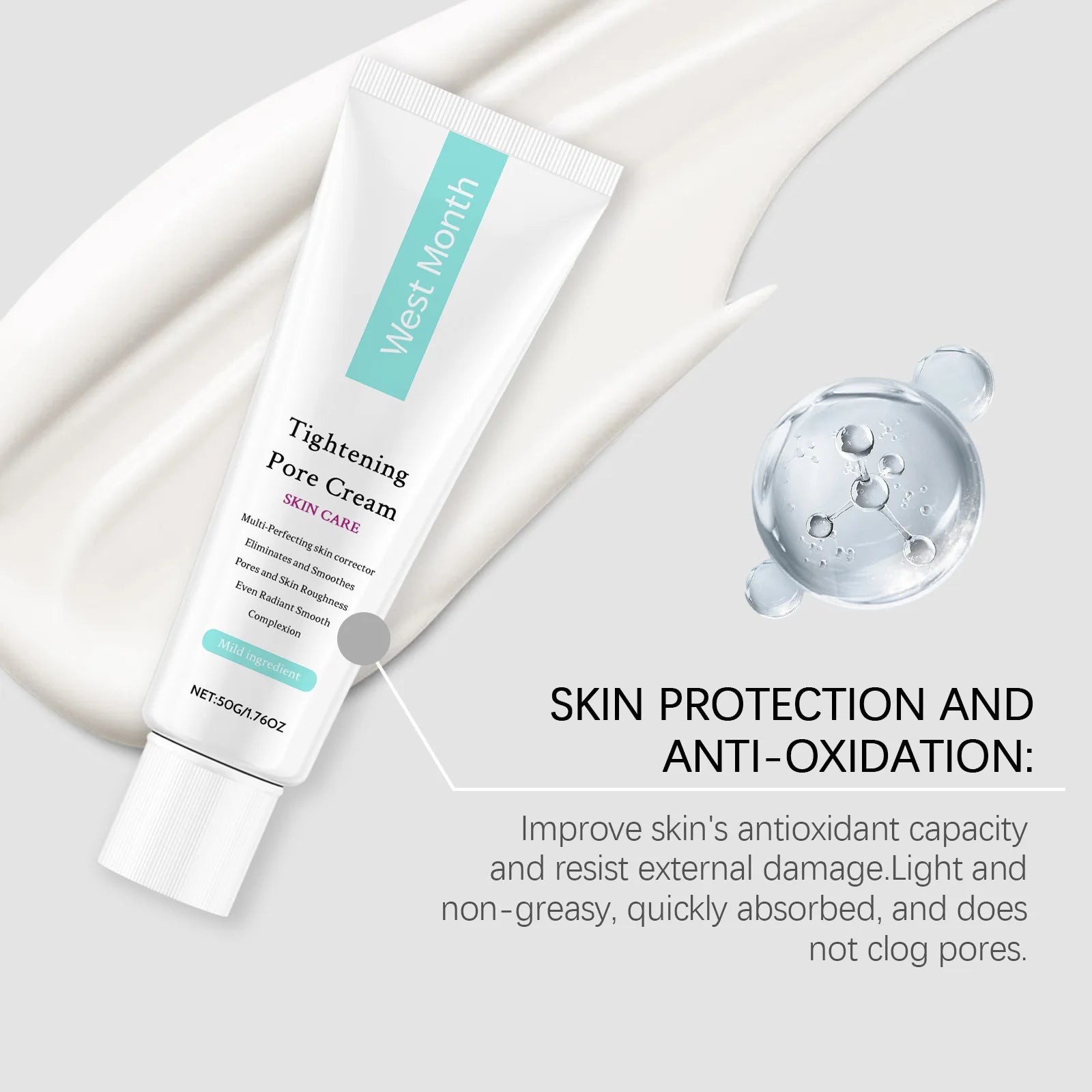 West&Month Tightening Pore Face Cream – 50g