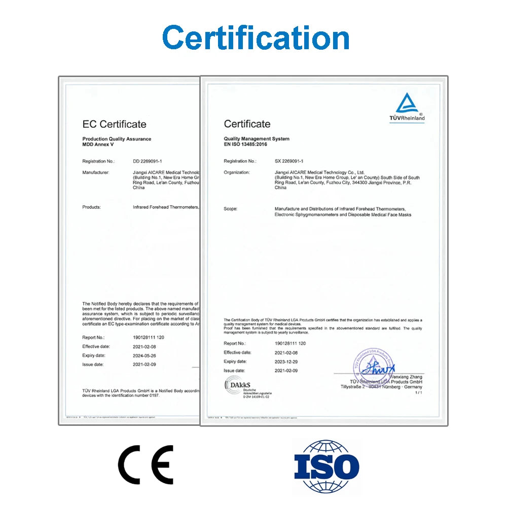 Automatic Upper Arm Blood Pressure Monitor – Digital BP Meter