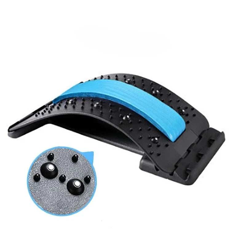 Adjustable Back Stretcher – Lumbar & Cervical Spine Massager