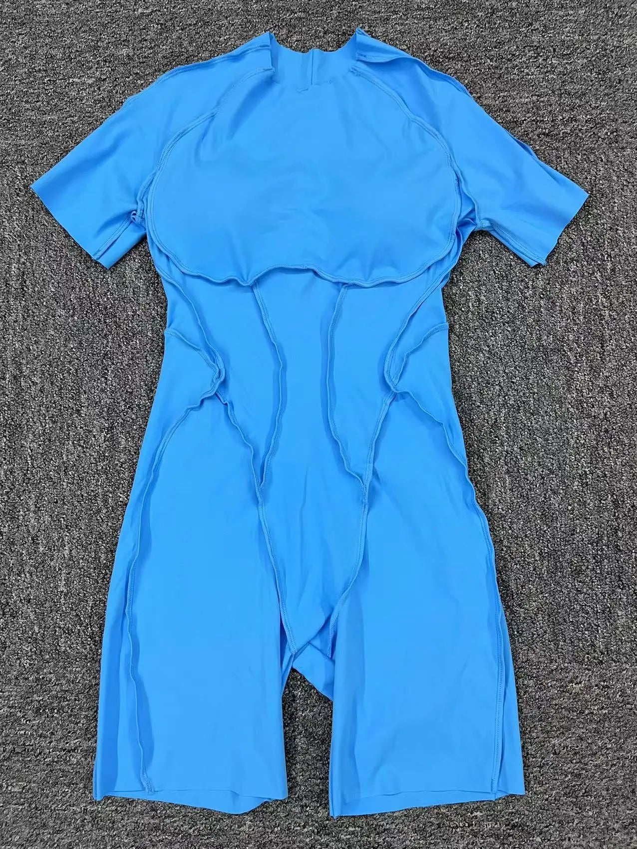 Women’s Backless Short Jumpsuit – Fitness Sports Set