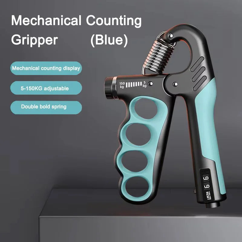 Adjustable Hand Grip Strengthener – 5–150kg Resistance