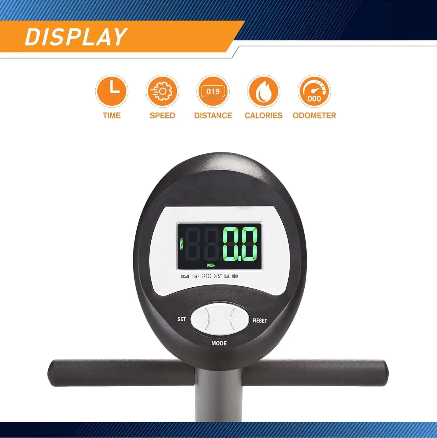 Adjustable Magnetic Resistance Exercise Bike – Home Fitness