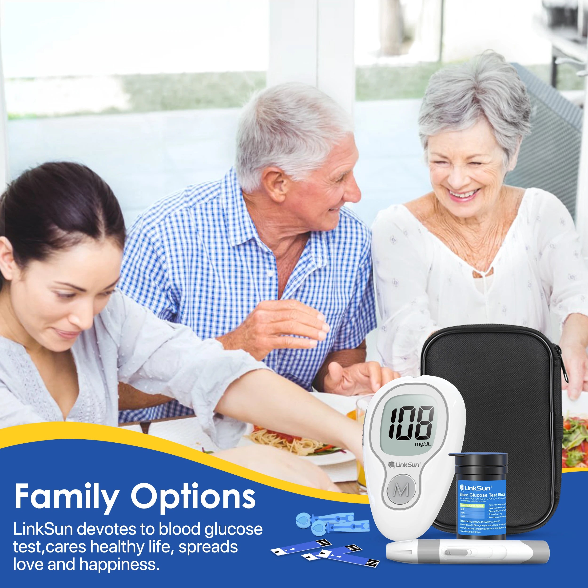 G-425-3 Blood Glucose Monitor – Complete Diabetes Kit