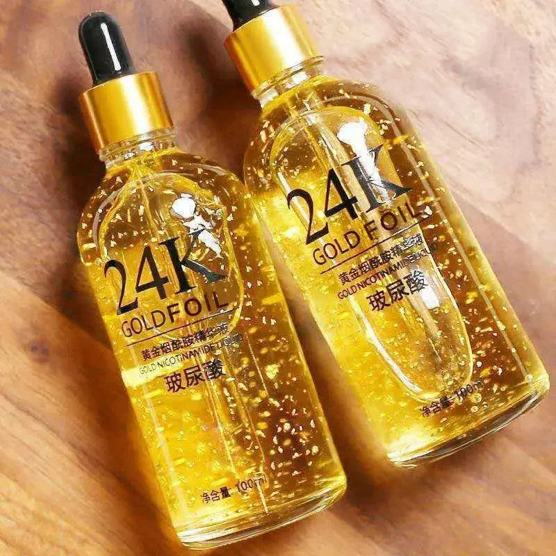 24K Gold Hyaluronic Acid Face Serum – Anti-Aging & Lifting
