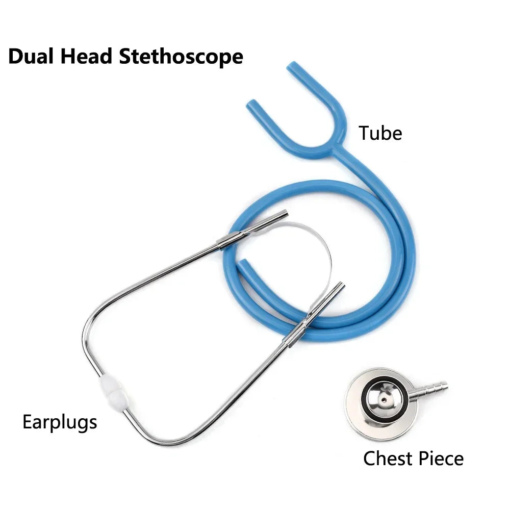 Dual-Head Professional Stethoscope – Medical & Cardiology