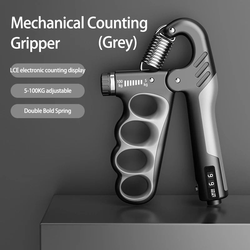 Adjustable Hand Grip Strengthener – 5–150kg Resistance