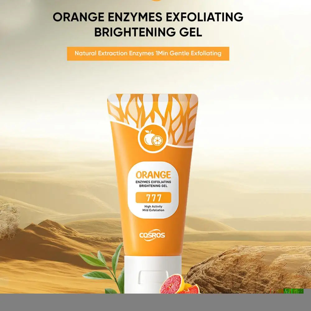 Orange Exfoliating Gel – Facial & Body Scrub 50g