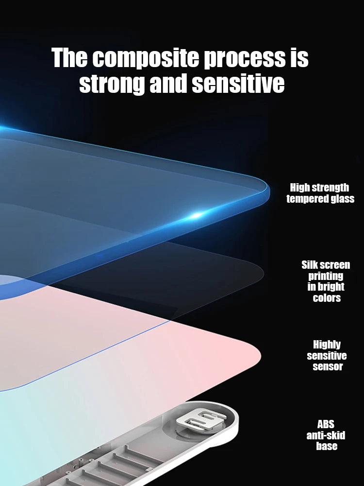 Gradient LCD Electronic Body Weight Scale