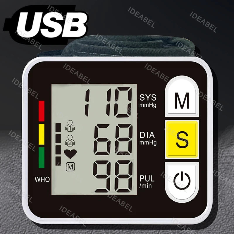 Digital Wrist Blood Pressure Monitor – Tensiometer
