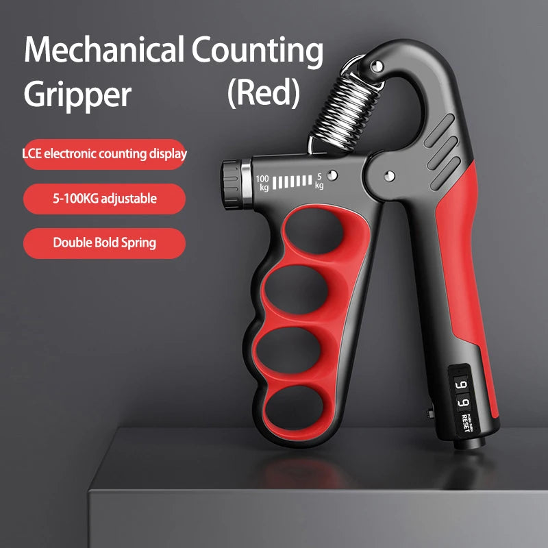 Adjustable Hand Grip Strengthener – 5–150kg Resistance