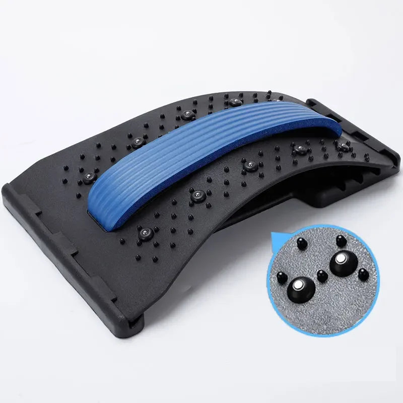 Adjustable Back Stretcher – Lumbar & Cervical Spine Massager