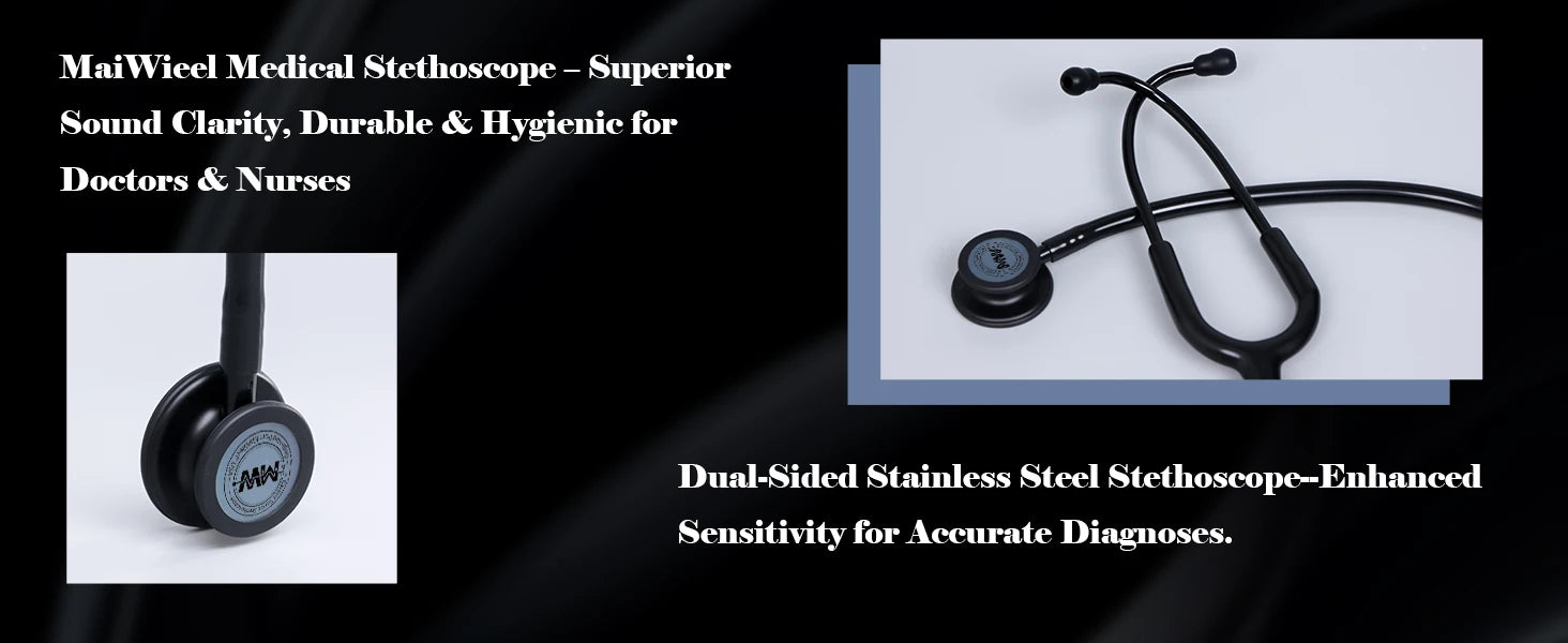 Double-Sided Professional Stethoscope – Cardiology