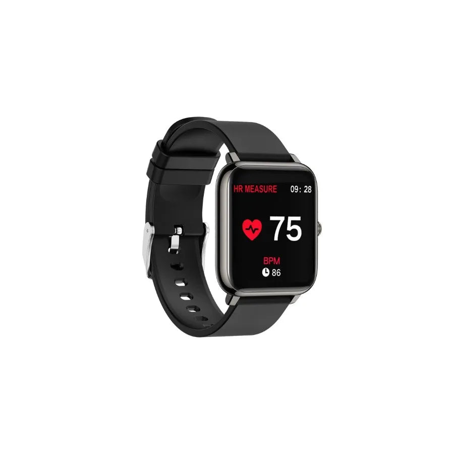 Smart Watch with Oximeter, Thermometer & Pulse Monitor