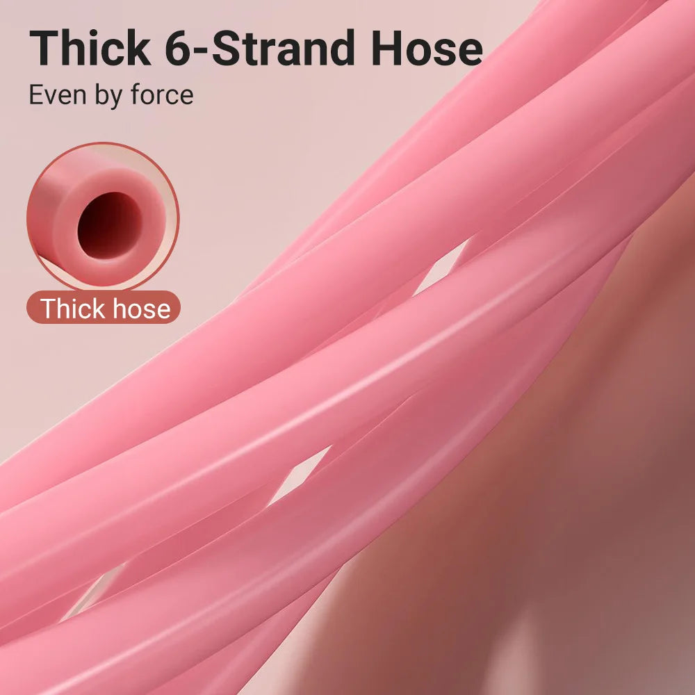 6-Tube Resistance Bands with Pedal Puller – Multi-Function