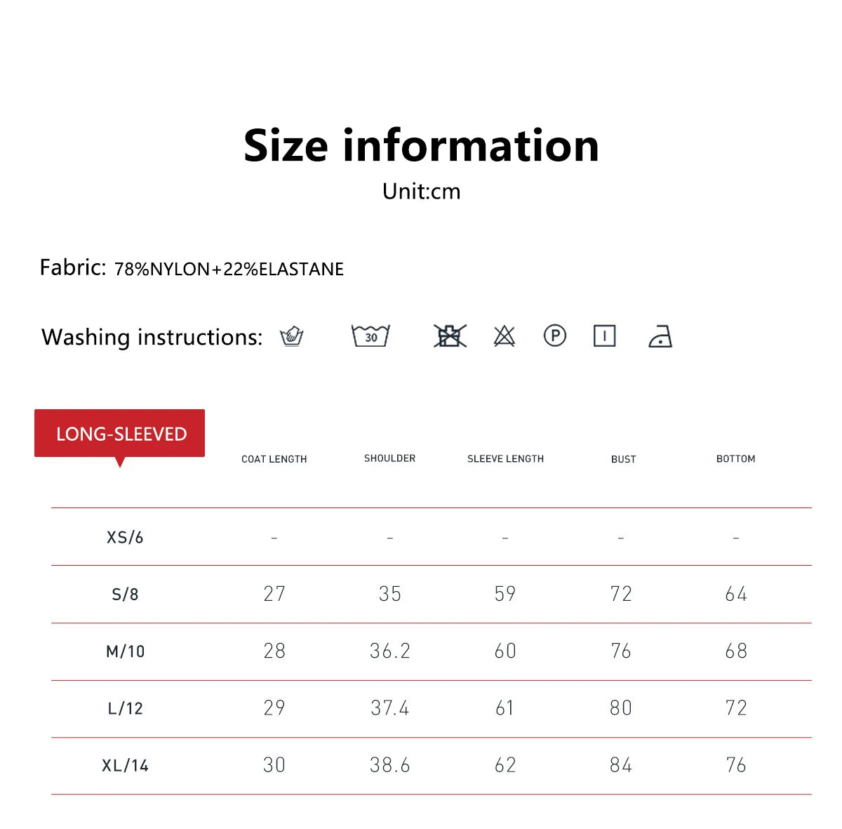 Women’s Quick-Dry Sports Crop Top – Long Sleeve