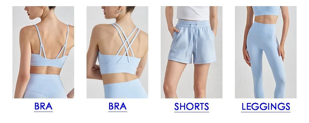 Women’s 2-Piece Gym Set – Sports Bra & Leggings