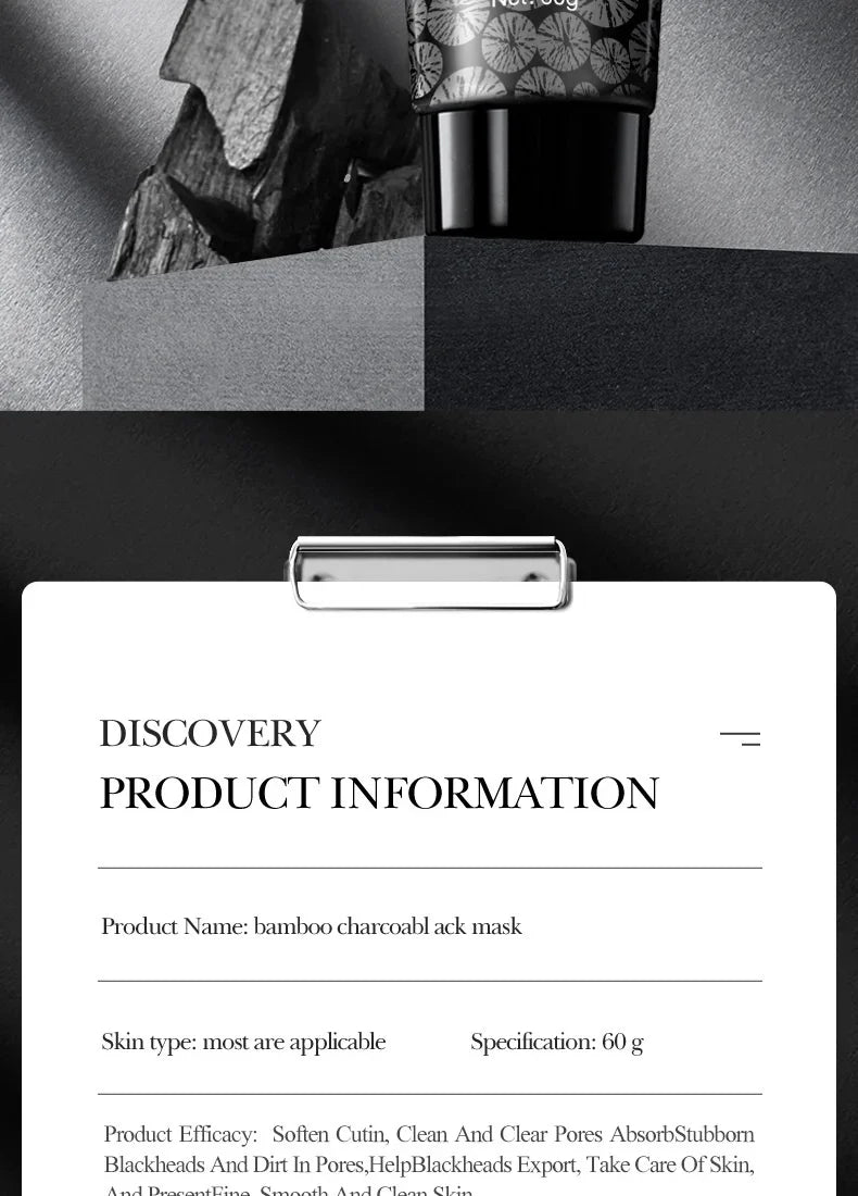 Bamboo Charcoal Blackhead Remover Peel-Off Mask