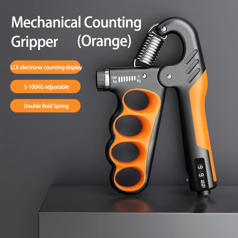 Adjustable Hand Grip Strengthener – 5–150kg Resistance