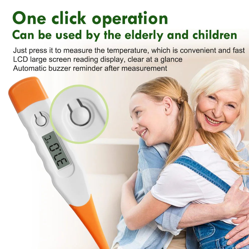 Fast-Reading Digital Thermometer – Adults & Basal