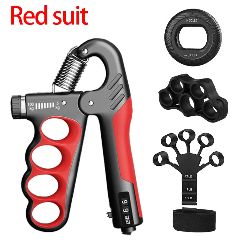 Adjustable Hand Grip Strengthener – 5–150kg Resistance