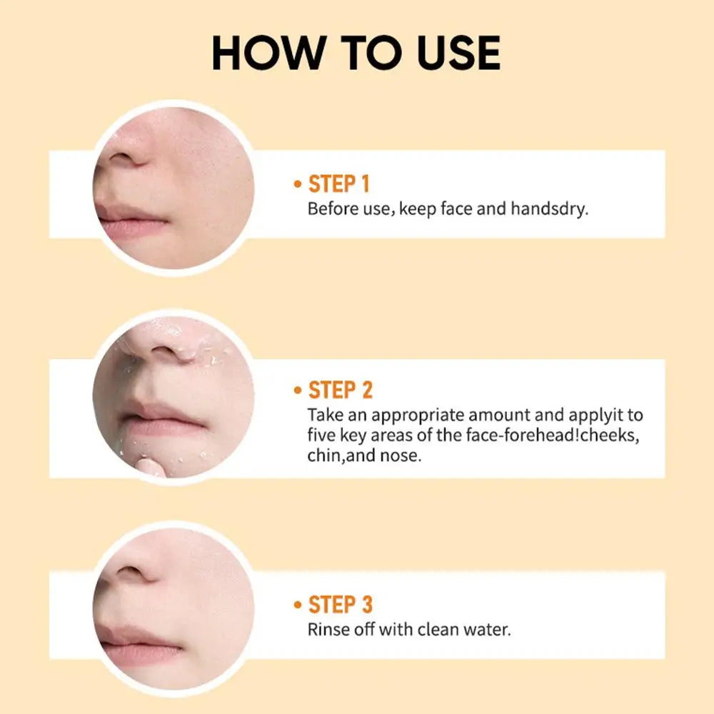 Orange Exfoliating Gel – Facial & Body Scrub 50g