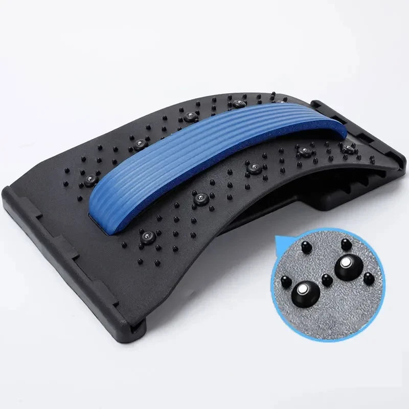Adjustable Back Stretcher – Lumbar & Cervical Spine Massager