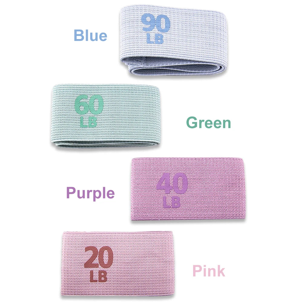 Resistance Hip Bands – Glute & Thigh Workout Loops (1–3PCS Set)