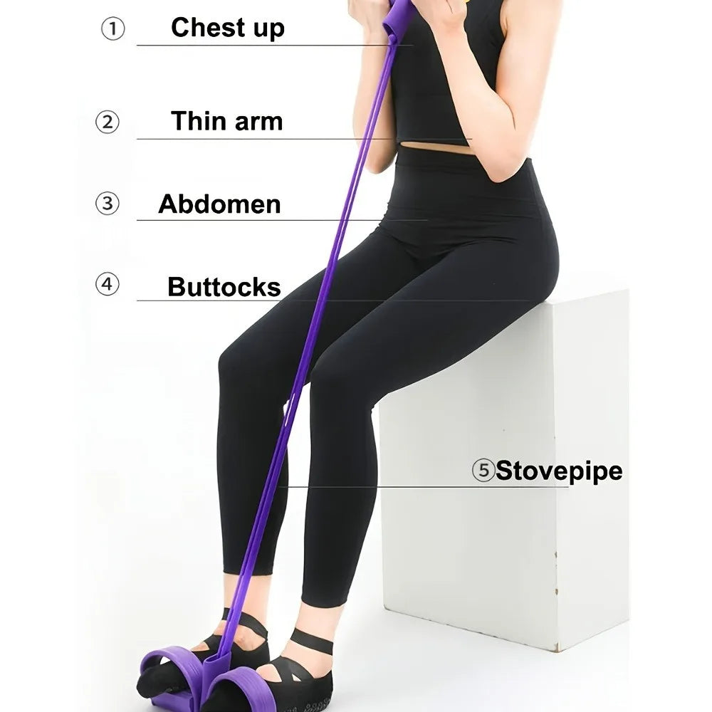 Four-Tube Ab Pull-Up Machine – Home Fitness