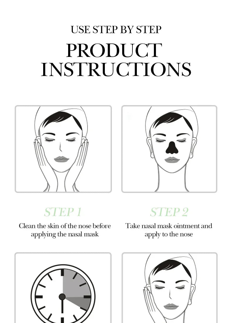 Bamboo Charcoal Blackhead Remover Peel-Off Mask