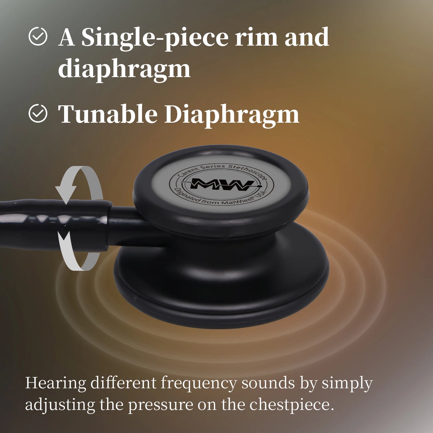 Double-Sided Professional Stethoscope – Cardiology