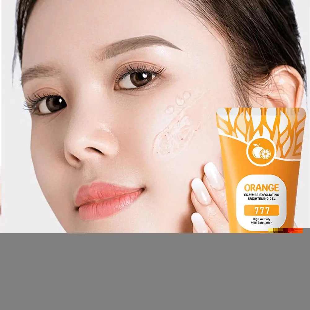 Orange Exfoliating Gel – Facial & Body Scrub 50g