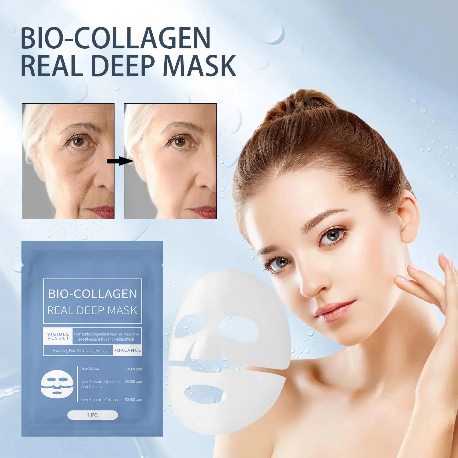 Bio Collagen Face Mask – Anti-Aging & Firming