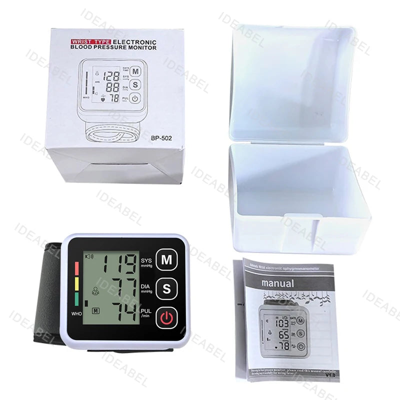 Digital Wrist Blood Pressure Monitor – Tensiometer