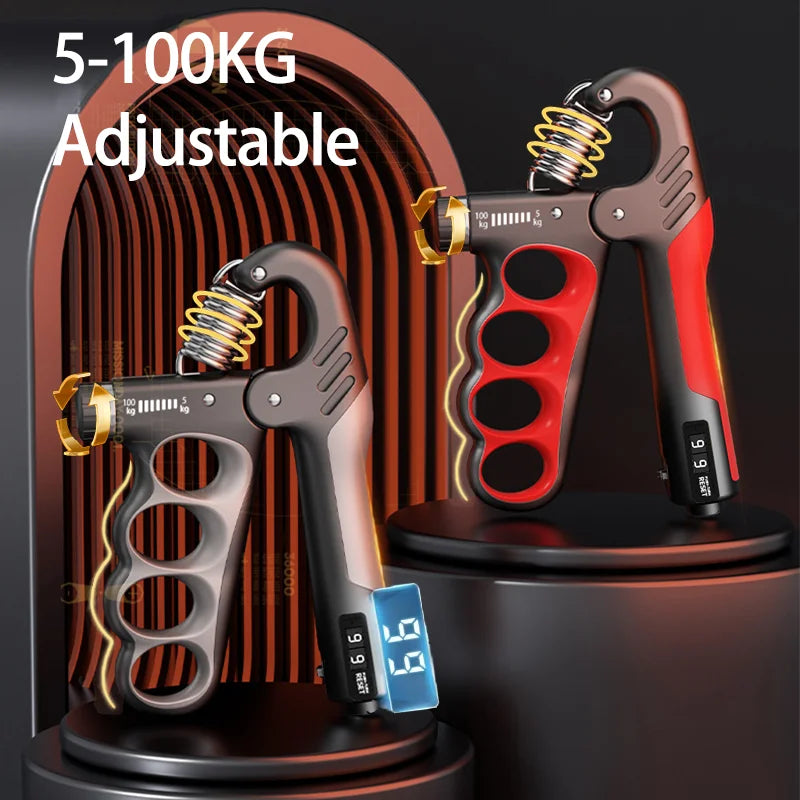 Adjustable Hand Grip Strengthener – 5–150kg Resistance