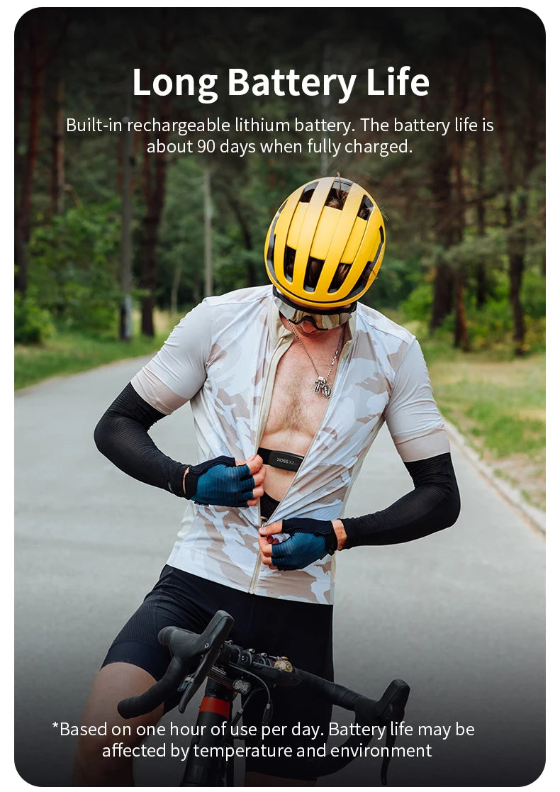 X2 Pro Heart Rate Monitor – Rechargeable Sensor