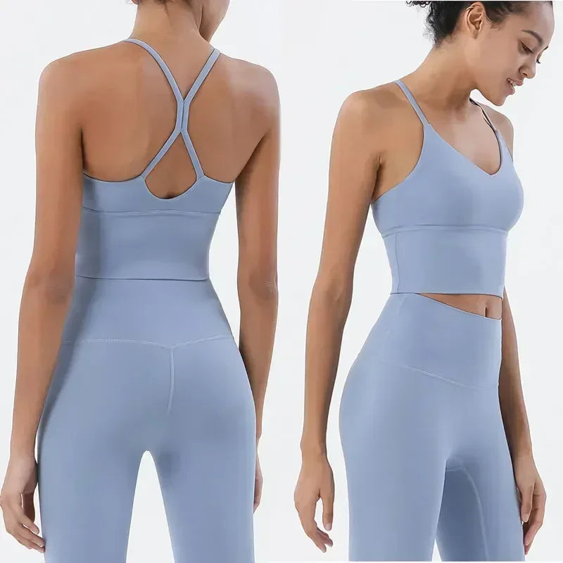 Women’s 2-Piece Gym Set – Sports Bra & Leggings