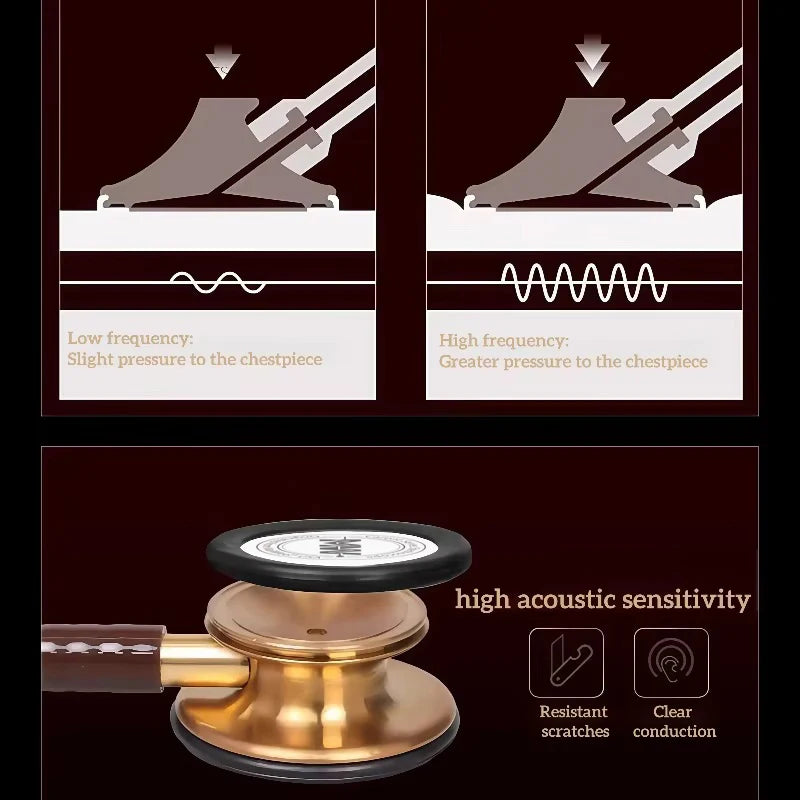 Double-Sided Professional Stethoscope – Cardiology