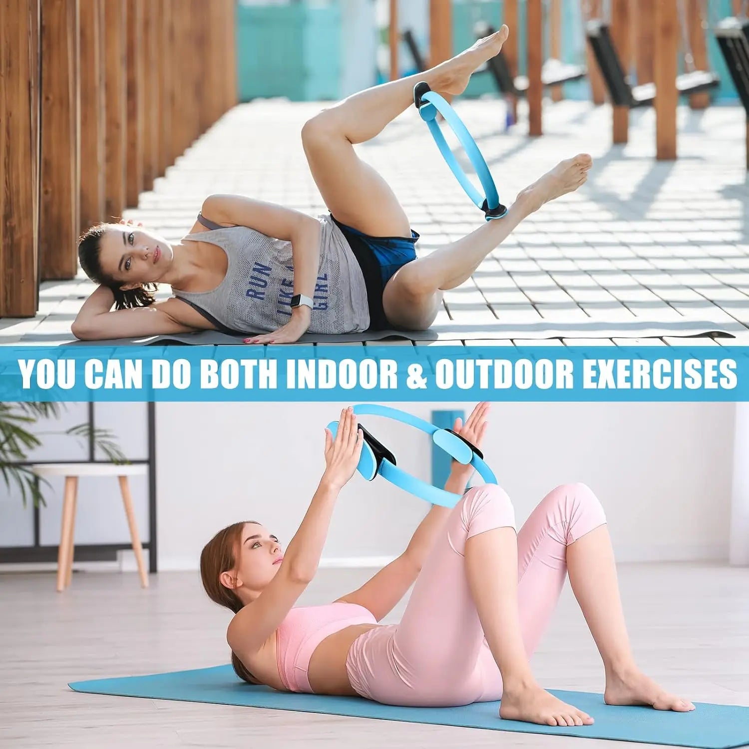 Pilates Yoga Ring – Fitness Magic Circle for Muscle Training