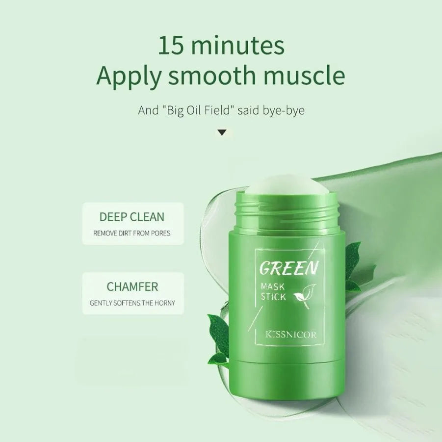 Green Tea Face Mask – Deep Cleansing & Pore Shrinking