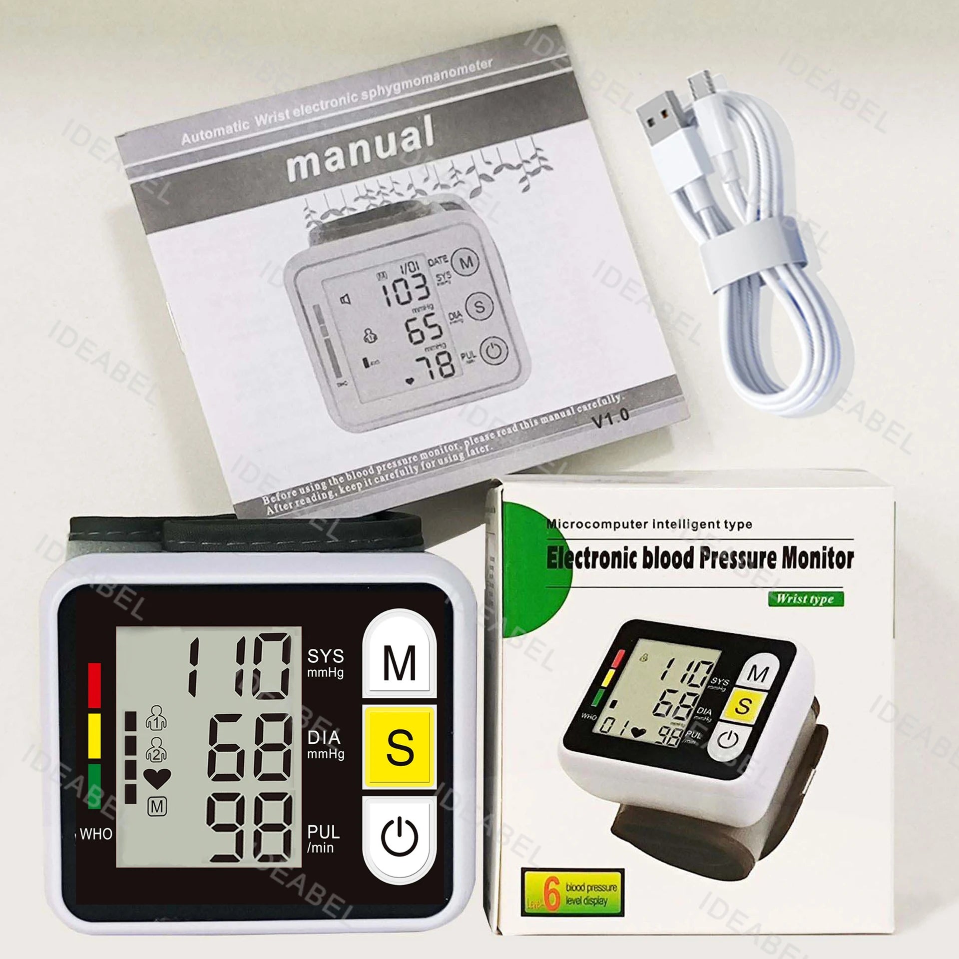 Digital Wrist Blood Pressure Monitor – Tensiometer