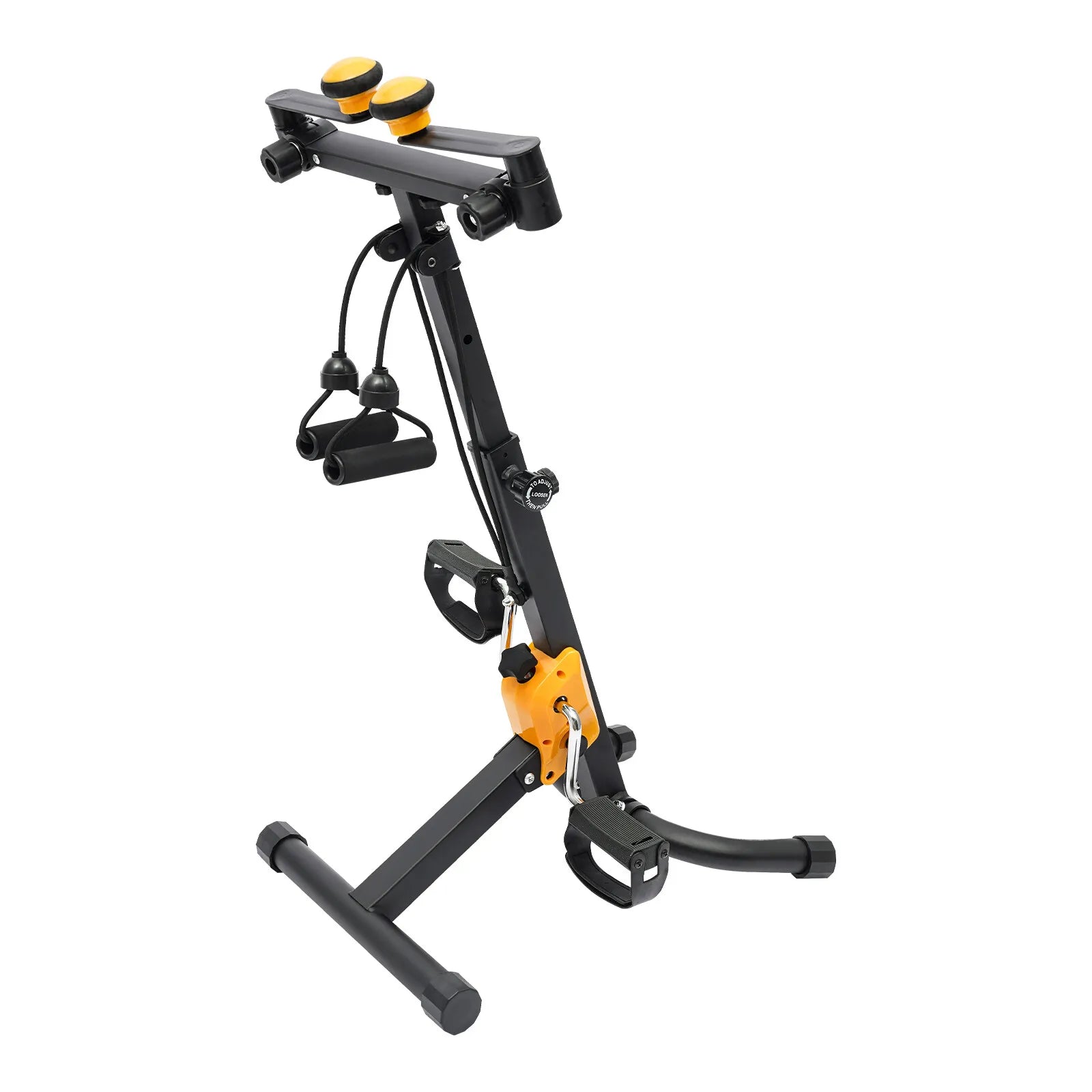 Foldable Pedal Exerciser Bike – Adjustable for Seniors