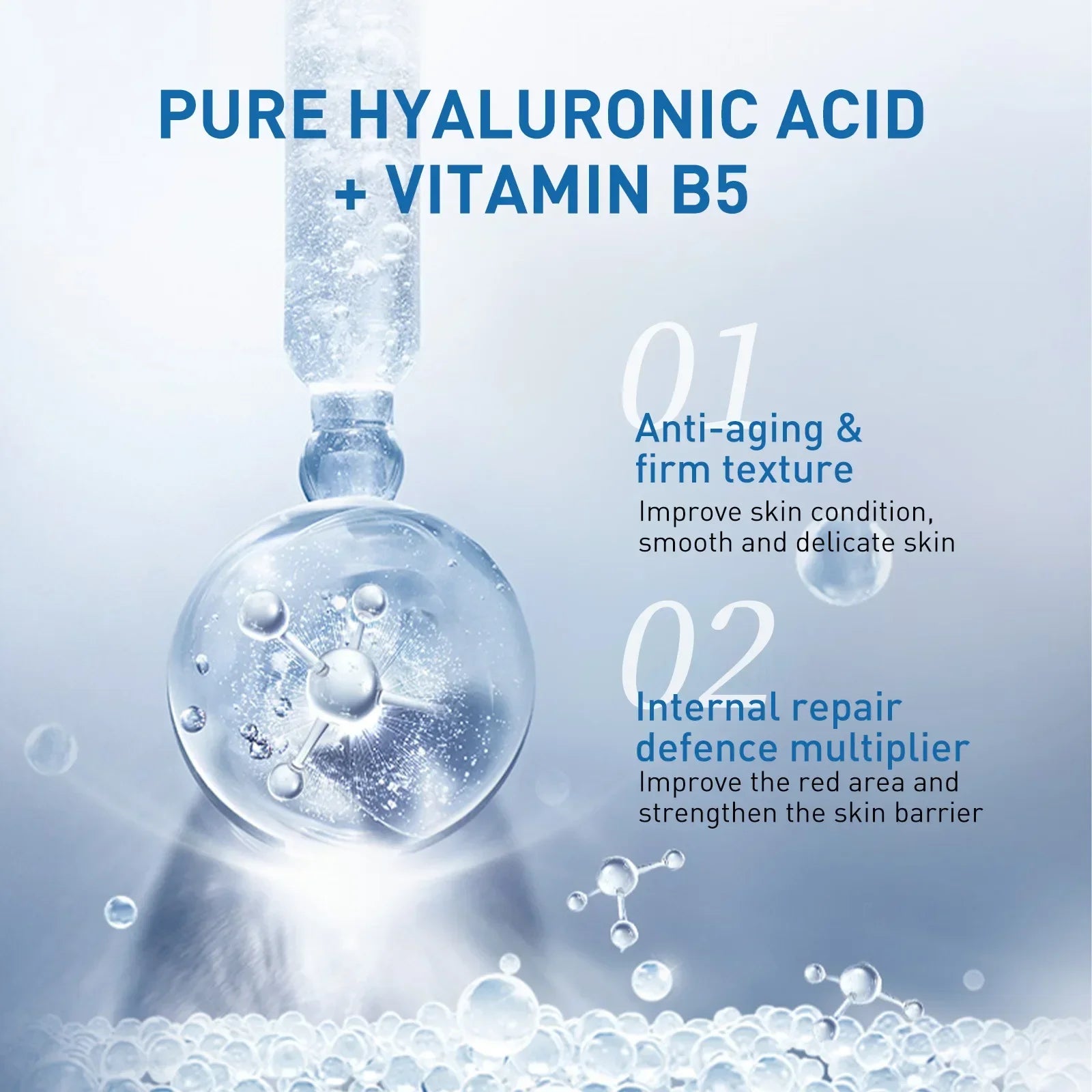 B5 Hyaluronic Acid Face Serum – Anti-Aging & Brightening