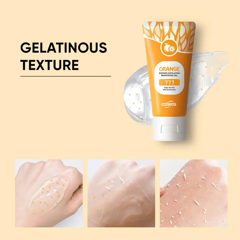 Orange Exfoliating Gel – Facial & Body Scrub 50g