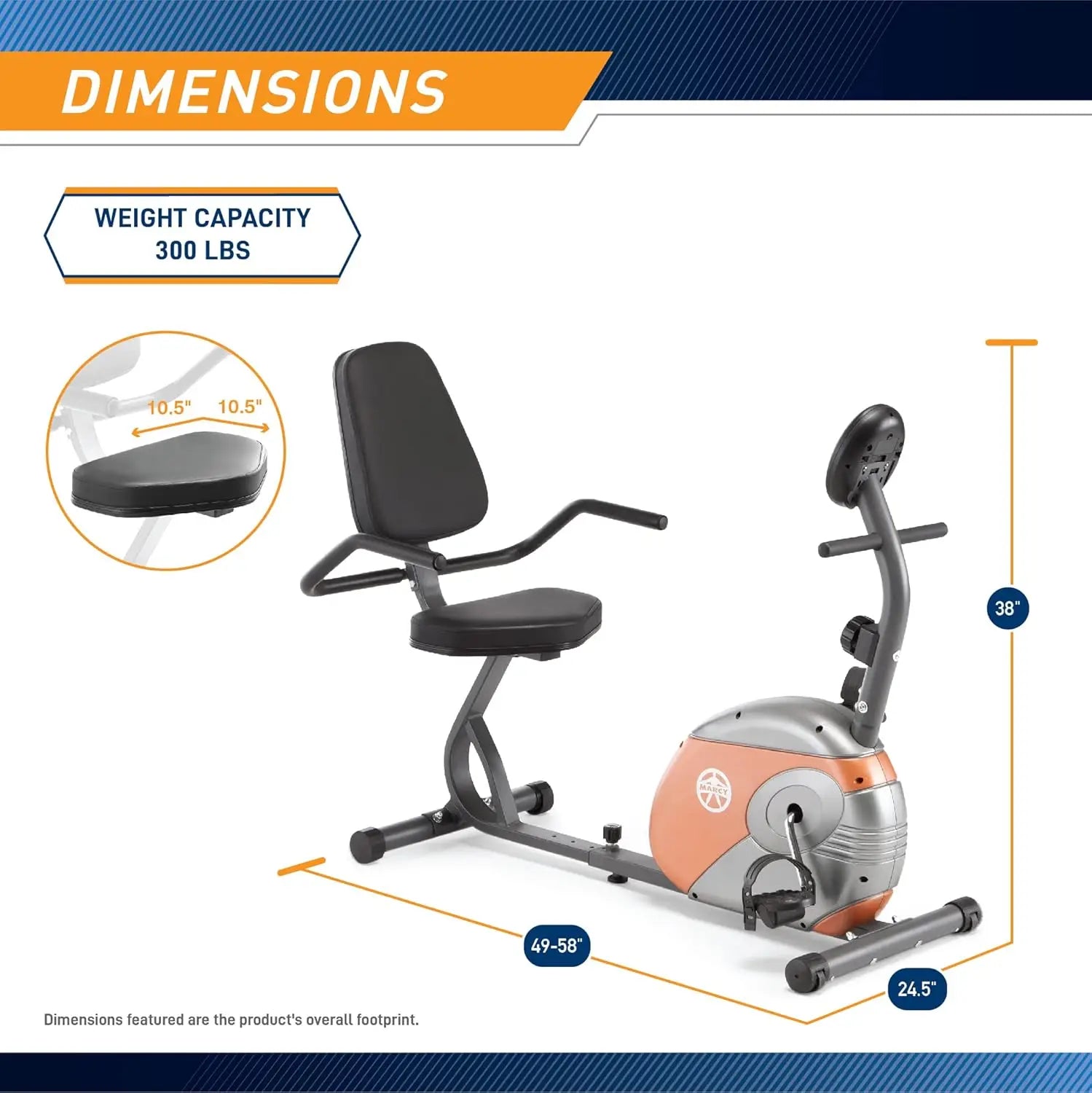 Adjustable Magnetic Resistance Exercise Bike – Home Fitness