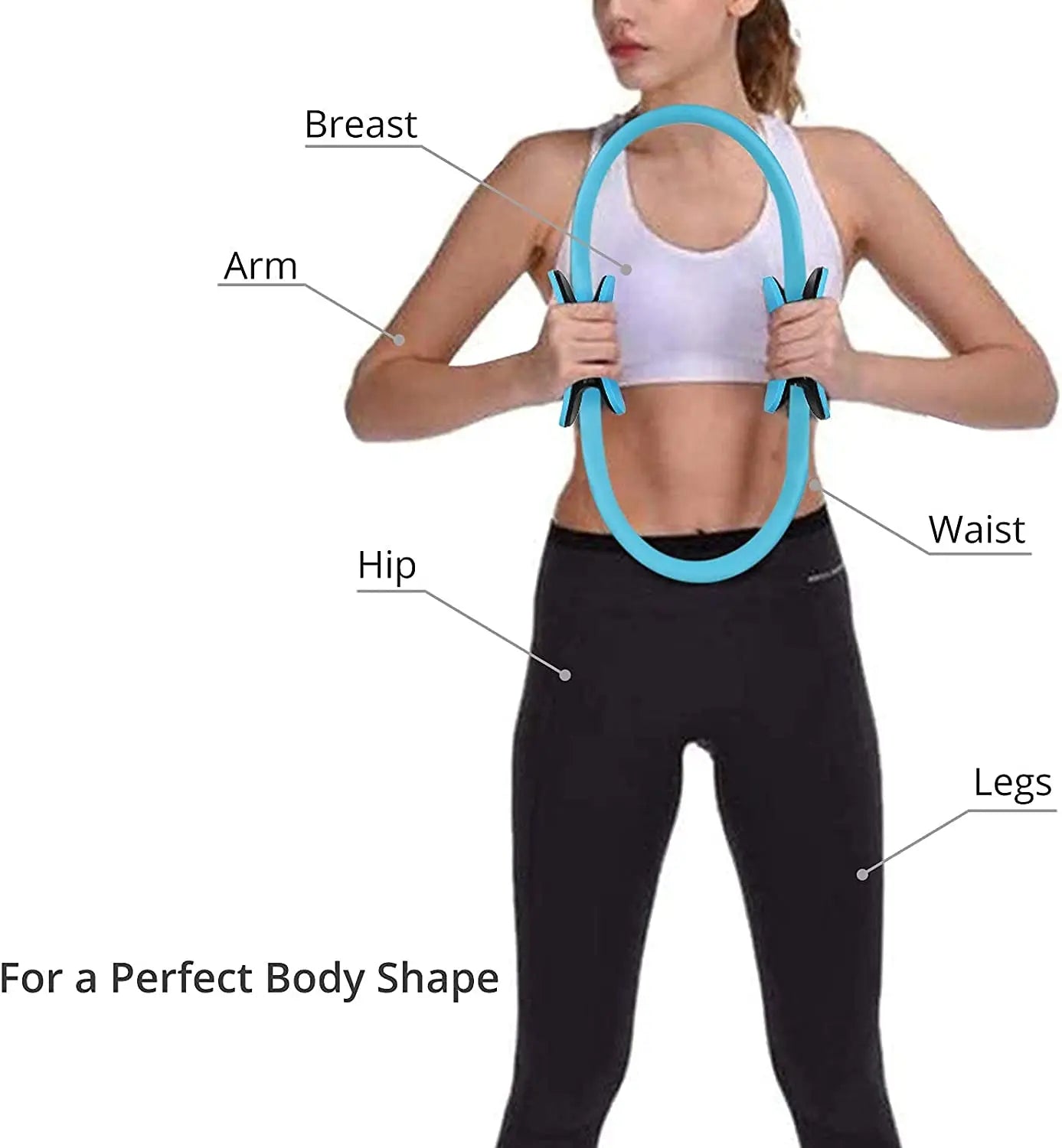 Pilates Yoga Ring – Fitness Magic Circle for Muscle Training